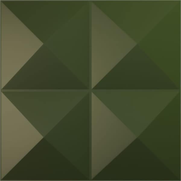 Ekena Millwork 11 7/8in. W x 11 7/8in. H Tirana EnduraWall Decorative 3D Wall Panel Covers 0.98 Sq. Ft. WP12X12TIGCG - main